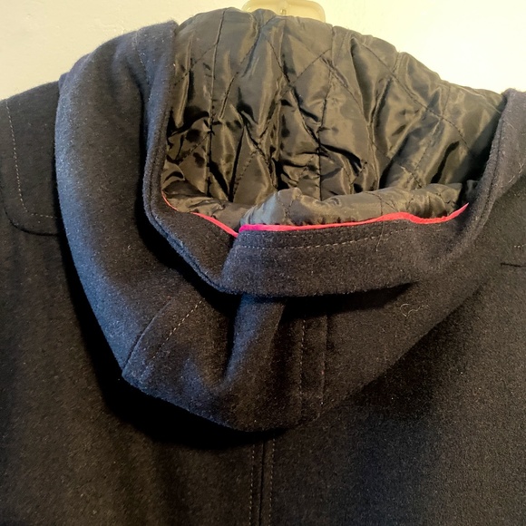 American Eagle Outfitters Hooded Toggle Coat w/Petticoat Waist - Picture 5 of 7